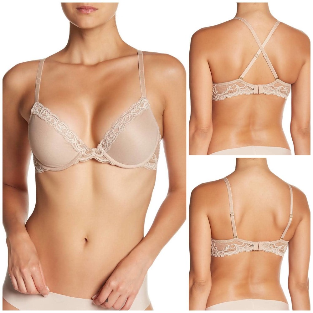 Natori Push Up Underwire Bra Size 34D
